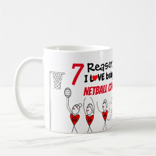 Taza De Café Amor de 7 razones I que es un coche del Netball