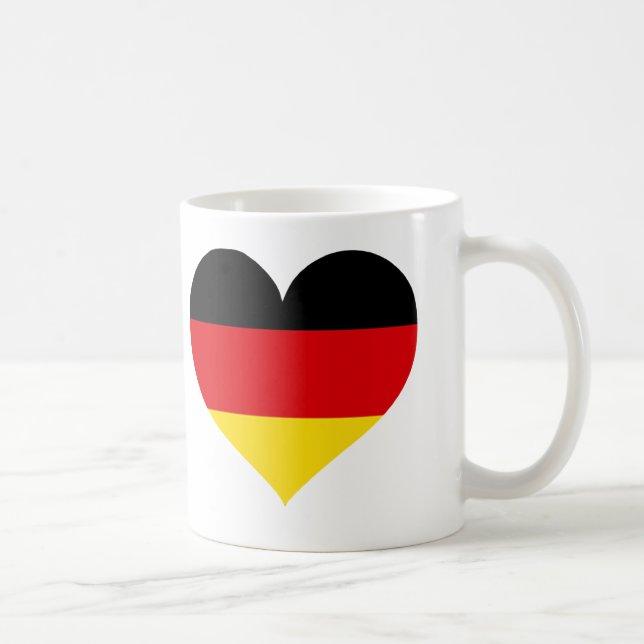 Taza De Café Amor de Alemania (Derecha)