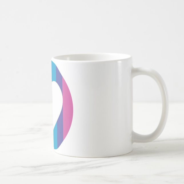 Taza De Café amor de arco iris (Derecha)