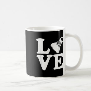 Taza De Café Amor de Badminton