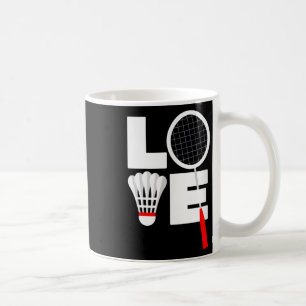 Taza De Café Amor de Badminton