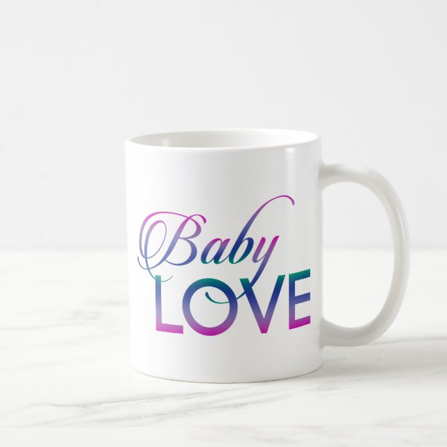 Taza De Café Amor de bebé (Derecha)