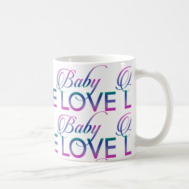 Taza De Café Amor de bebé (Derecha)