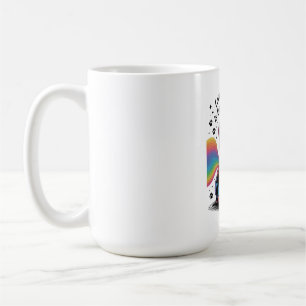 Taza De Café Amor de Dachshund que permanece es amor que escuch