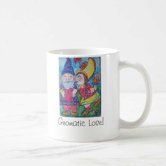 Taza De Café ¡Amor de Gnomatic! (Derecha)