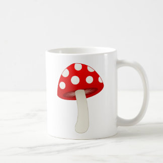 Taza De Café Amor de la seta de Muscaria de la amanita