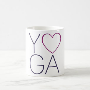 Taza De Café amor de la yoga