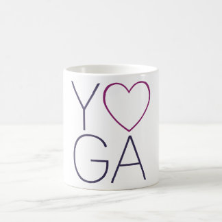 Taza De Café amor de la yoga