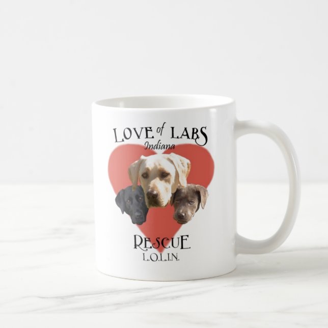 Taza De Café Amor de laboratorios, Indiana (Derecha)