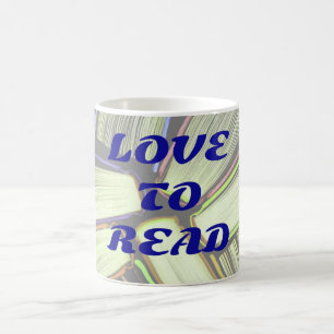 Taza De Café AMOR DE LEER tazón de café