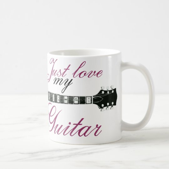 Taza De Café Amor de los amantes el | de la guitarra mi