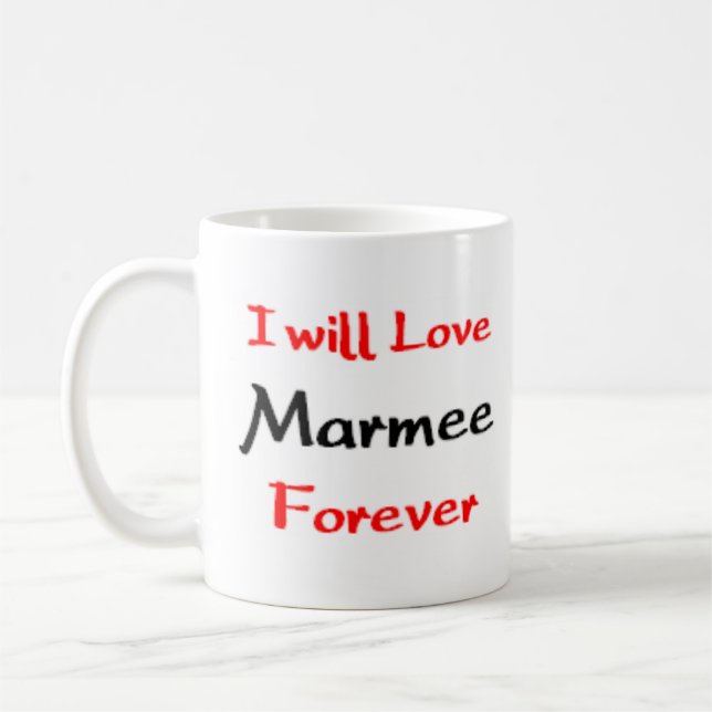 Taza De Café amor de marmee (Izquierda)
