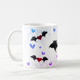 Taza De Café amor de murciélago - romántico pero aterrador