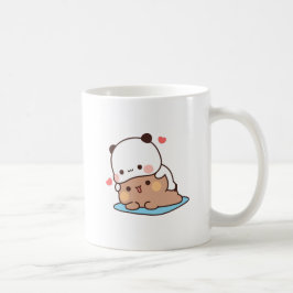 Taza De Café Amor de pareja de osos de los Panda, bubu y dudu