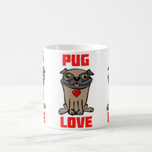 Taza De Café Amor de Pug #2