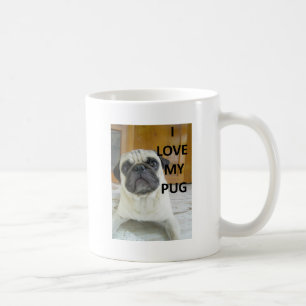Taza De Café amor de pug w pic.png