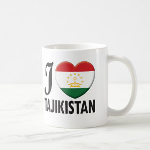 Taza De Café Amor de Tayikistán