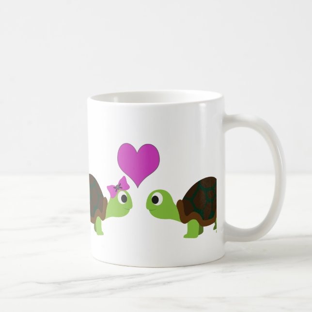 Taza De Café Amor de Tortuga (Derecha)