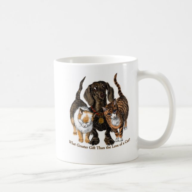 Taza De Café amor de un gato (Derecha)