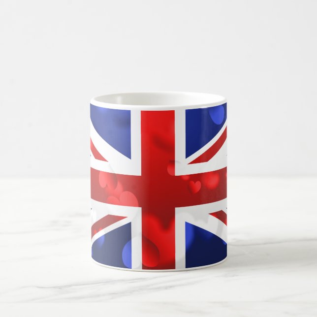 Taza De Café Amor de Union Jack (Centro)