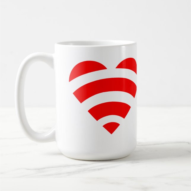 Taza De Café Amor de Wifi (Izquierda)