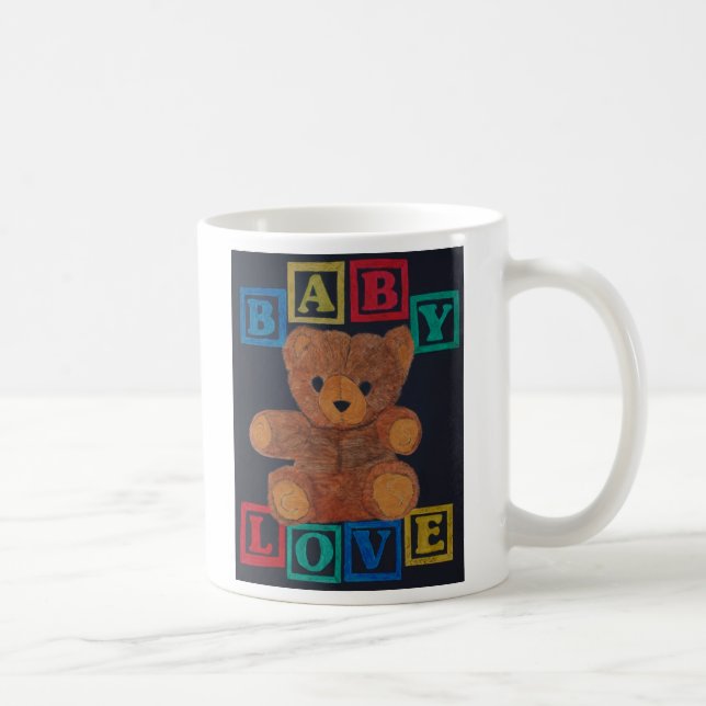 TAZA DE CAFÉ AMOR DEL BEBÉ (Derecha)