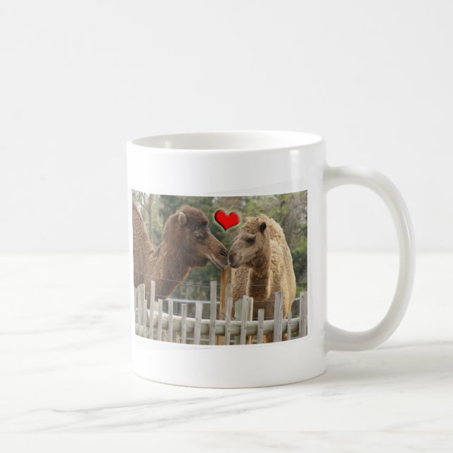 Taza De Café AMOR del camello - NINGUNOS LÍMITES (Derecha)