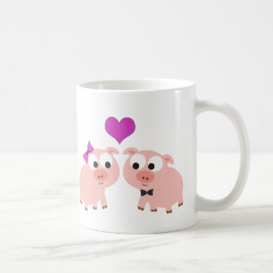 Taza De Café Amor del cerdo