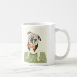 Taza De Café Amor del compinche el barro amasado