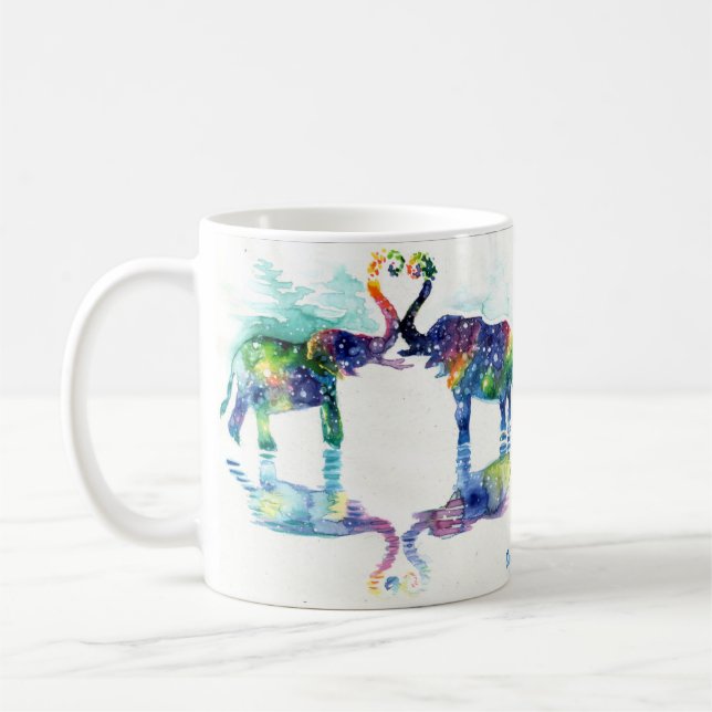 Taza De Café Amor del elefante (Izquierda)