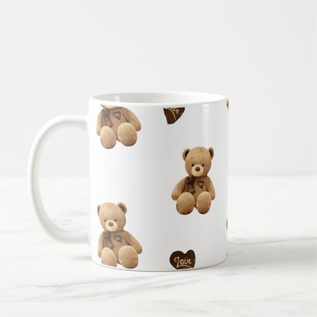 Taza De Café Amor del oso (Izquierda)
