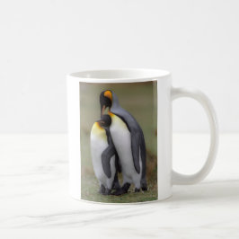 Taza De Café Amor del pingüino de rey
