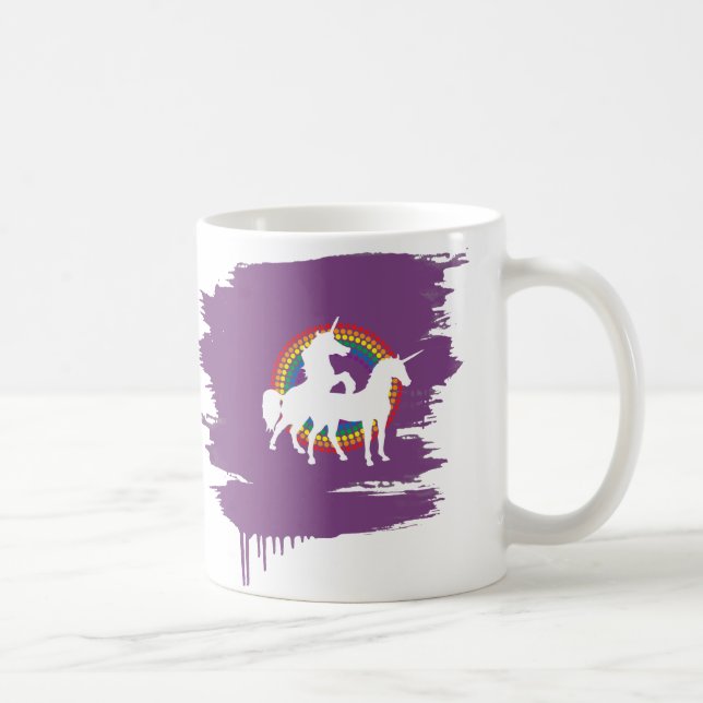 TAZA DE CAFÉ AMOR DEL UNICORNIO (Derecha)