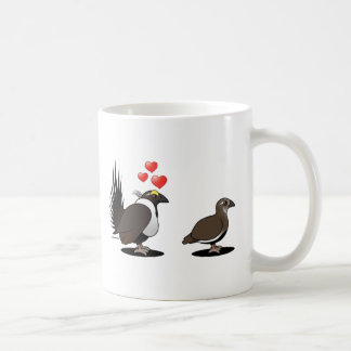 Taza De Café Amor del urogallo sabio