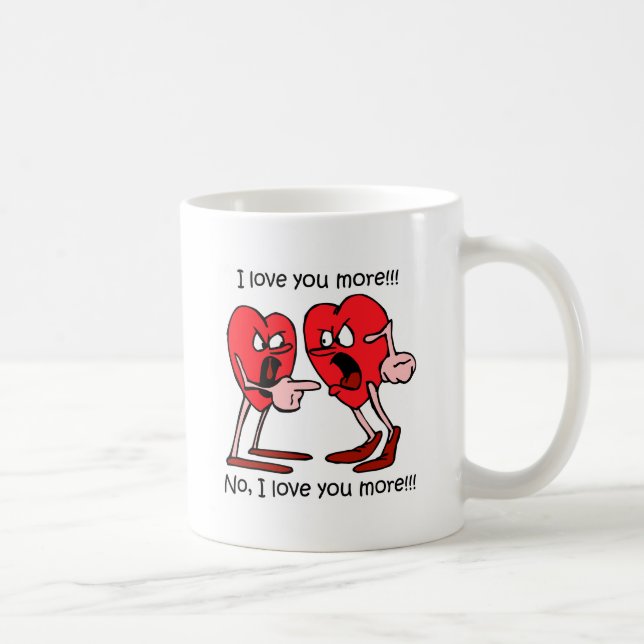 Taza De Café Amor divertido (Derecha)