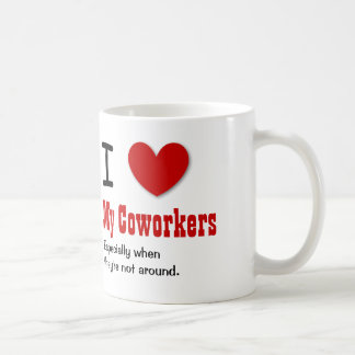 Taza De Café Amor divertido del humor I de la oficina MIS