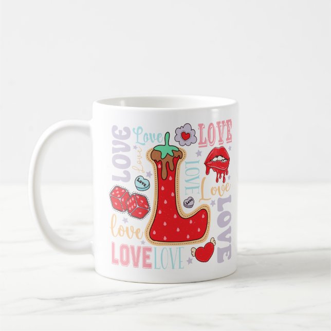 Taza De Café Amor el día de San Valentín (Izquierda)