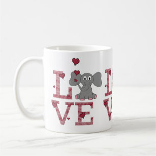 Taza De Café Amor elefante