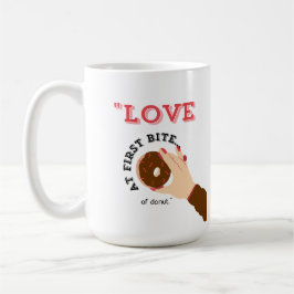 TAZA DE CAFÉ AMOR EN LA PRIMERA MADERA