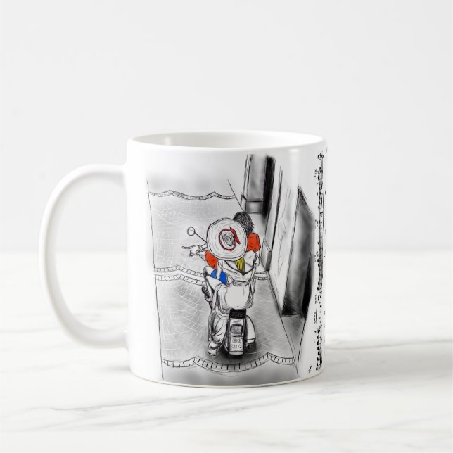 Taza De Café Amor en Portofino (Izquierda)