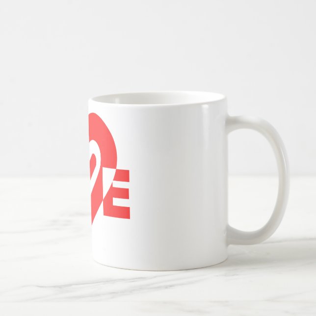 Taza De Café Amor en rojo (Derecha)