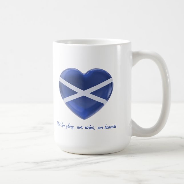 Taza De Café Amor Escocia (Derecha)