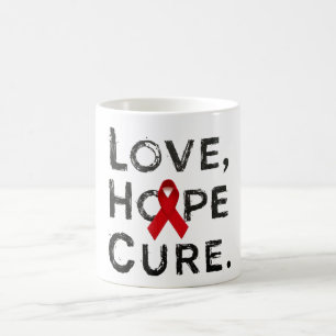 Taza De Café Amor, esperanza, cura