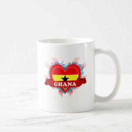 Taza De Café Amor Ghana del vintage I