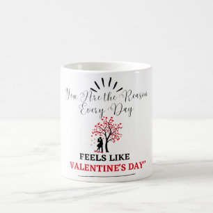 Taza De Café "Amor icónico, un corazón lleno de emociones - dul