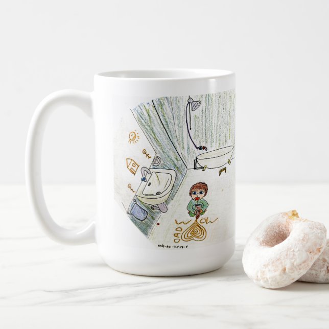 Taza De Café Amor incondicional (Con donut)