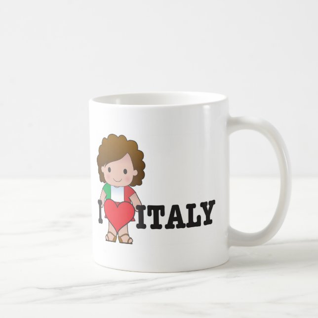 Taza De Café Amor Italia (Derecha)