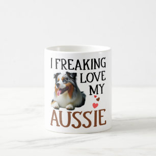 Taza De Café Amor lindo mi perro australiano