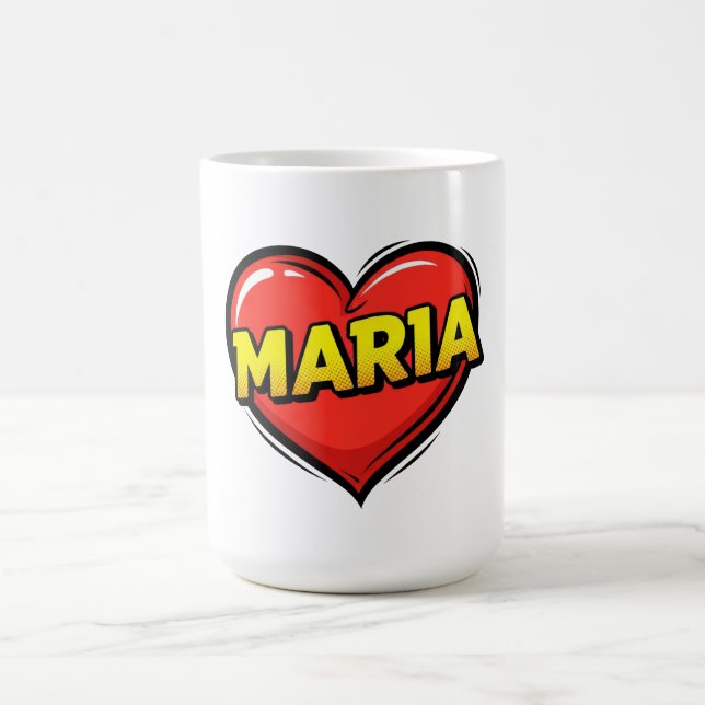 Taza De Café Amor Maria (Centro)