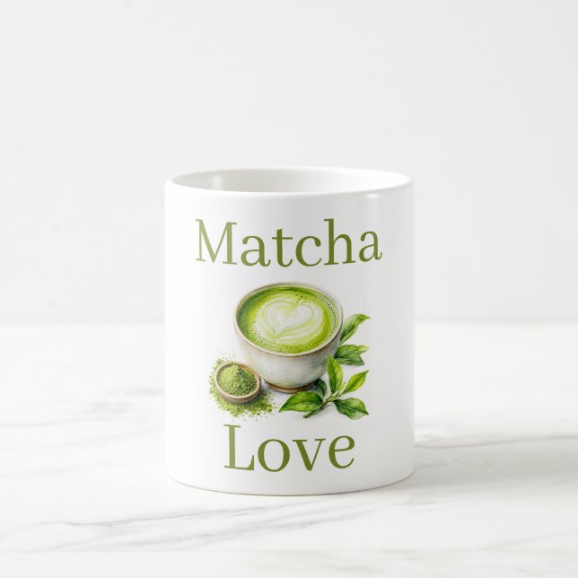 Taza de café Amor Matcha (Centro)